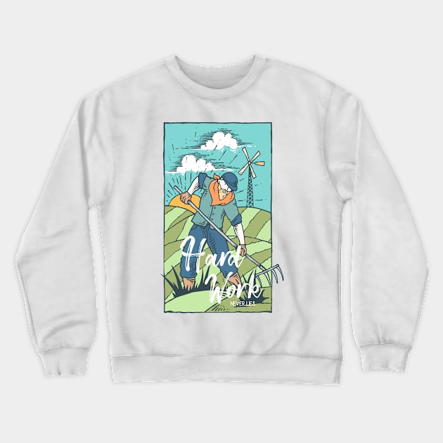 Farmer (Hobby) Crewneck Sweatshirt by evergreen_brand